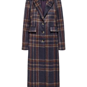 ABRIGO CORIS CUADROS ONLY