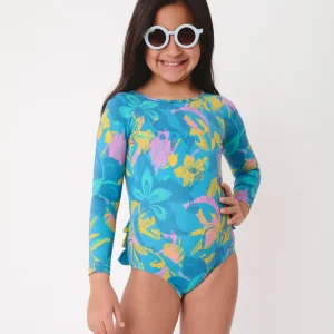 Bailarina Ondas Flores Neón