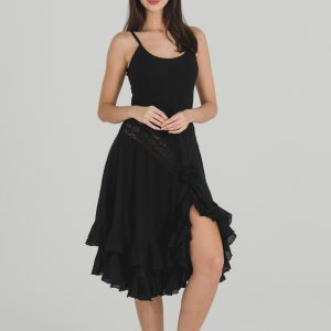 Vestido midi Marta negro