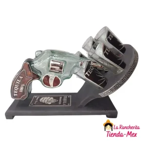 Set Licorera Tequilera Revolver