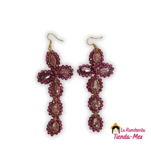 Aretes de Alambrismo Cruz