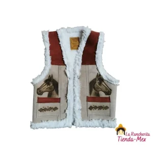 Chaleco De Gamuza Para Niño talla 14 a 16