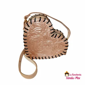 Bolso De Vaqueta Corazon