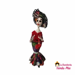 Catrina De Cartonería 20cm