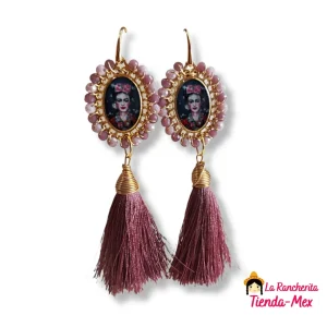 Aretes De Chaquira Con Imagen