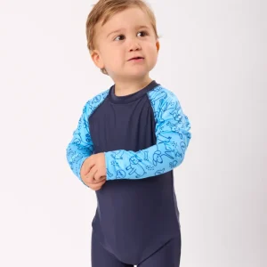 Enterizo Perros Azul