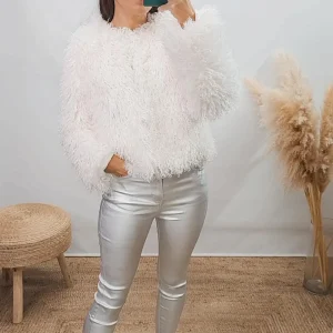 PANTALÓN PITILLO PLATA