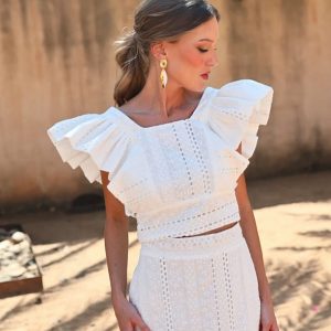 Conjunto Zaria batista blanco