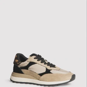 ZAPATILLA CORINA BEIG Y NEGRA