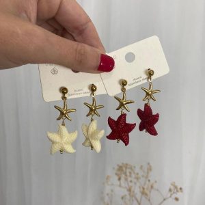 Pendiente Estrella Mar