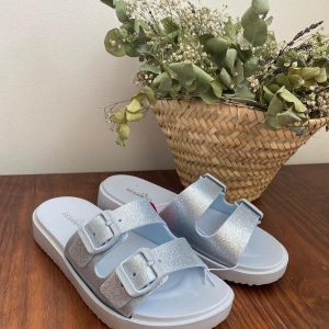 Sandalia Goma Hebilla Celeste