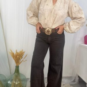 Pantalón Vaquero Marrón