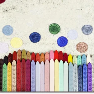 Las Barras de la cera 62 Colores WWS02