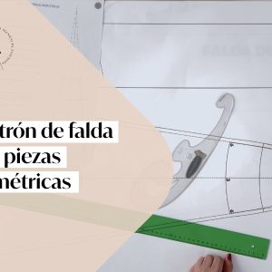 PATRÓN FALDA DE PIEZAS SIMÉTRICAS