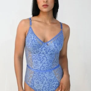 Body en Encaje Tentación Azul