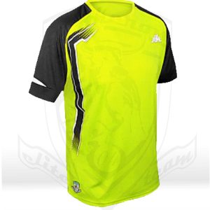 Camiseta Hombre Amarilla-Fluor DRY-KKER (LIQUIDACION FINAL)