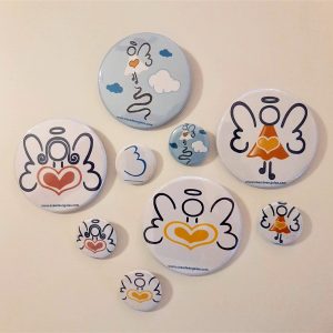 Chapas «Arcángeles de colores»