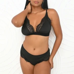 Conjunto Maria Clara Negro