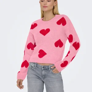 JERSEY CORAZONES ROSA