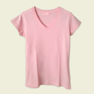 Camiseta cuello v «alita» basic angels