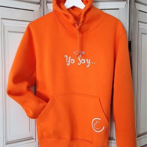Sudadera felpa con capucha «Yo soy» ( alas ) Unisex